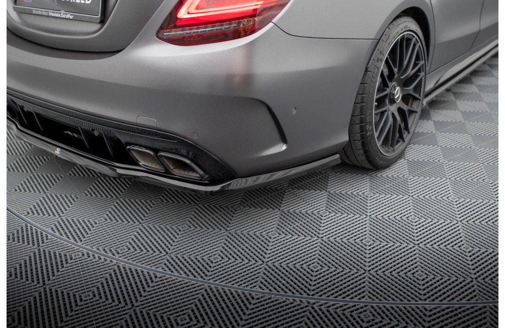 Set of Splitters Mercedes-AMG C63 Sedan / Estate W205 Facelift