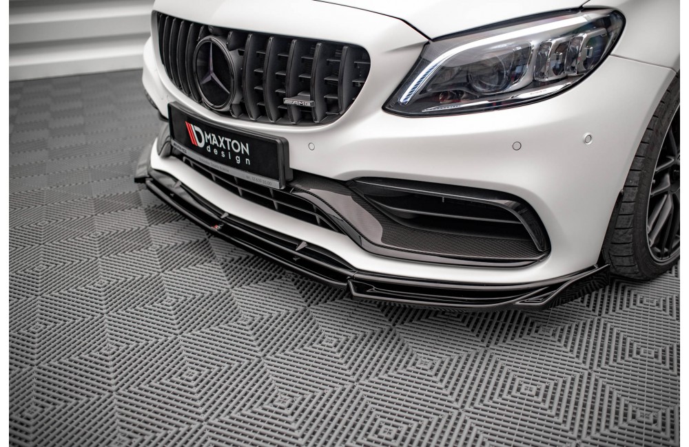 Front Splitter V.2 Mercedes-AMG C63 Coupe AMG Aero Pack C205 Facelift
