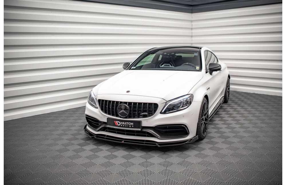 Front Splitter V.2 Mercedes-AMG C63 Coupe AMG Aero Pack C205 Facelift