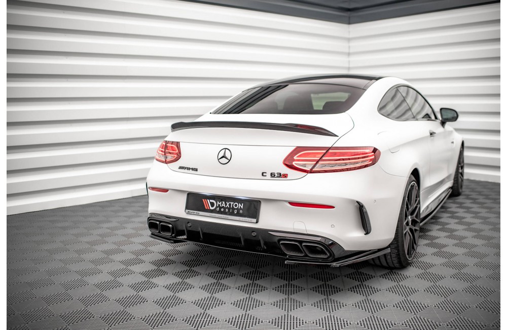 Rear Side Splitters Mercedes-AMG C 63AMG Coupe AMG Aero Pack C205 Facelift