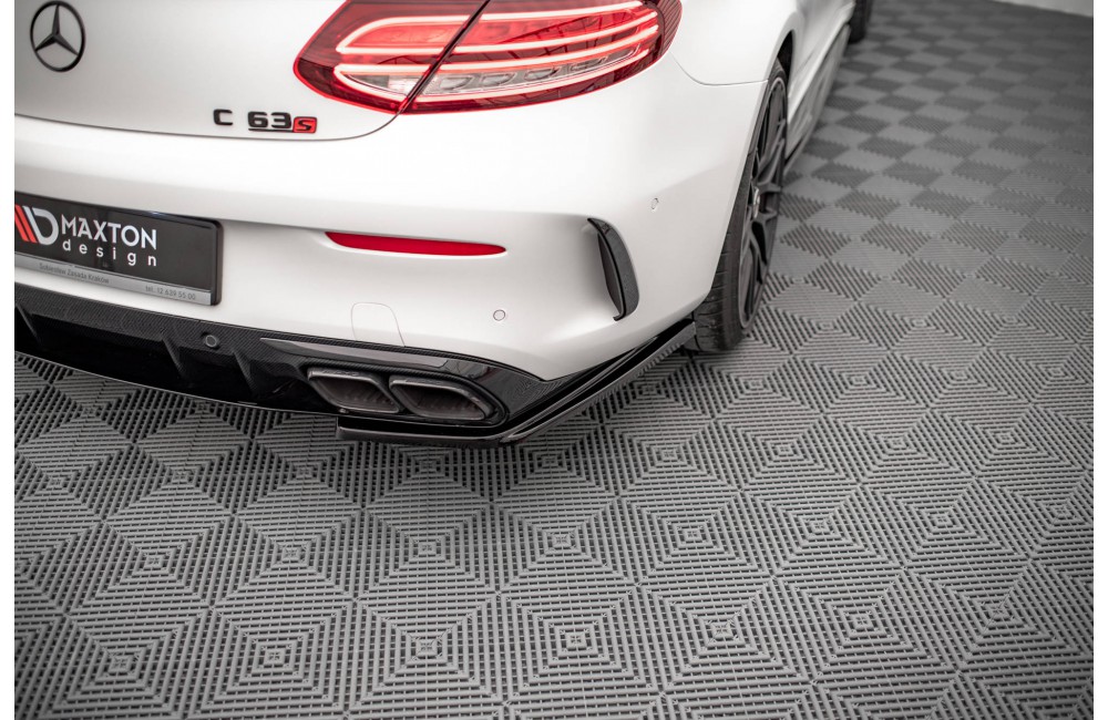 Rear Side Splitters Mercedes-AMG C 63AMG Coupe AMG Aero Pack C205 Facelift
