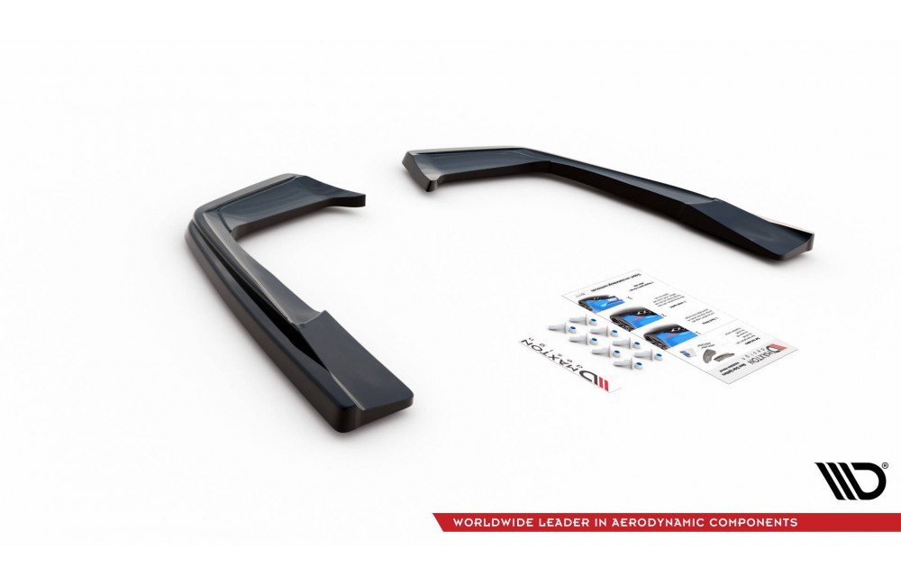 Rear Side Splitters Mercedes-AMG C 63AMG Coupe AMG Aero Pack C205 Facelift