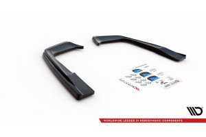 Rear Side Splitters Mercedes-AMG C 63AMG Coupe AMG Aero Pack C205 Facelift