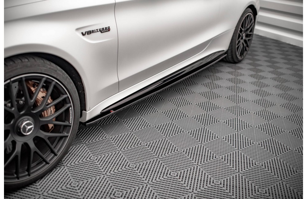 Side Skirts Diffusers V.1 Mercedes-AMG C 63AMG Coupe C205 Facelift Side Skirts Diffusers V.1 Mercedes-AMG C 63AMG Coupe C205 Facelift