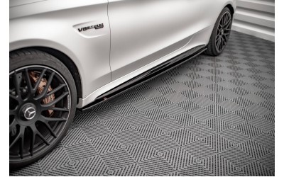 Side Skirts Diffusers V.1 Mercedes-AMG C 63AMG Coupe C205 Facelift