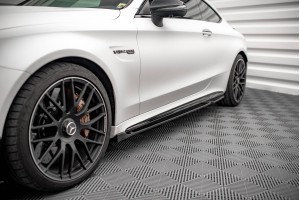 Side Skirts Diffusers V.2 Mercedes-AMG C 63AMG Coupe C205 Facelift Side Skirts Diffusers V.2 Mercedes-AMG C 63AMG Coupe C205 Facelift