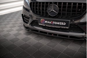 Front Splitter V.2 Mercedes-Benz C AMG Line Sedan / Coupe / Estate W205 / C205 / S205 Facelift