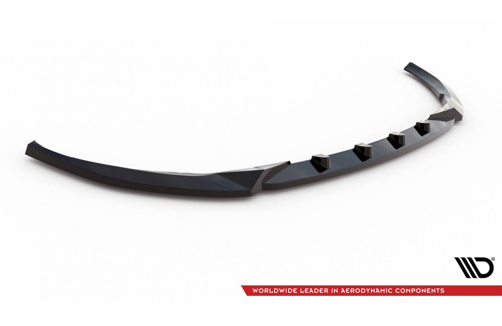 Front Splitter V.2 Mercedes-Benz C AMG Line Sedan / Coupe / Estate W205 / C205 / S205 Facelift