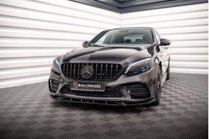 Front Splitter V.2 Mercedes-Benz C AMG Line Sedan / Coupe / Estate W205 / C205 / S205 Facelift