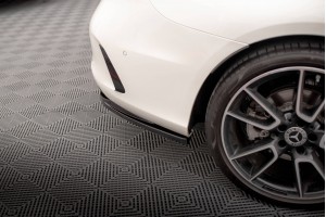 Rear Splitter (with vertical bars) Mercedes-Benz C Coupe AMG-Line C205 Facelift