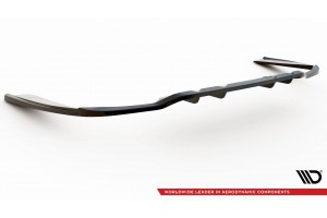 Rear Splitter (with vertical bars) Mercedes-Benz C Coupe AMG-Line C205 Facelift