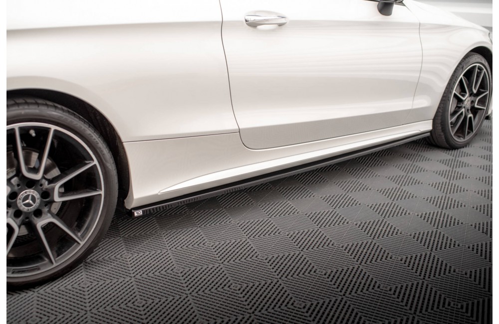 Side Skirts Diffusers Mercedes-Benz C Coupe AMG-Line C205 Facelift
