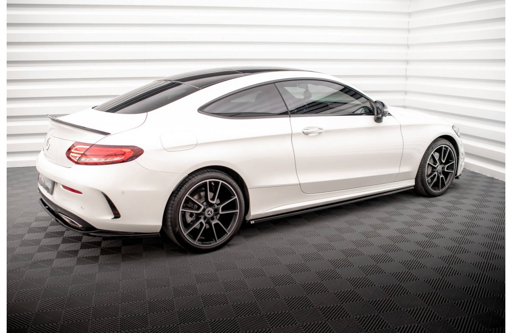 Side Skirts Diffusers Mercedes-Benz C Coupe AMG-Line C205 Facelift