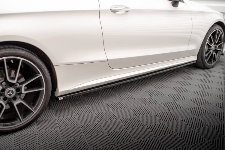 Πλευρικές Skirts Diffusers Mercedes-Benz C Coupe AMG-Line C205 Facelift