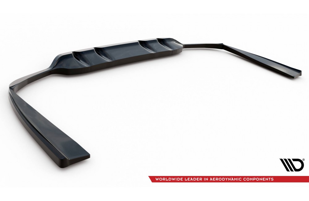 Rear Splitter (with vertical bars) Mercedes-Benz C AMG-Line W205 Facelift
