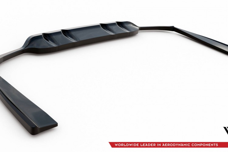 Πίσω Splitter (με κάθετες ράβδους) Mercedes-Benz C AMG-Line W205 Facelift