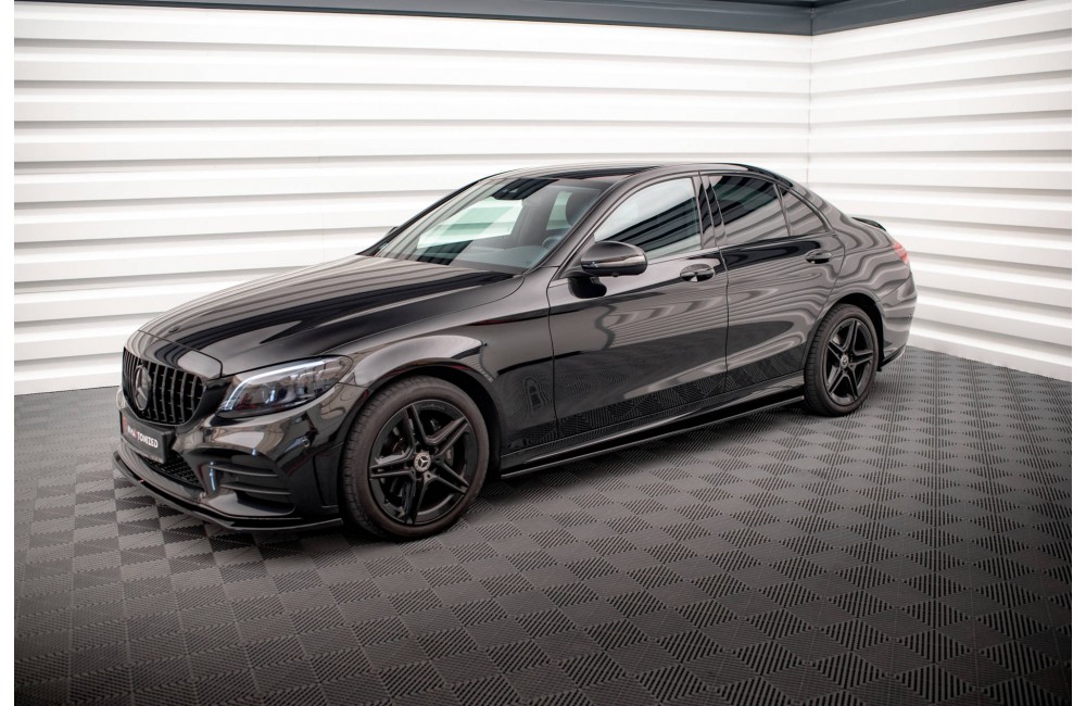 Side Skirts Diffusers Mercedes-Benz C43 / C AMG-Line Sedan / Estate W205 / S205 Facelift