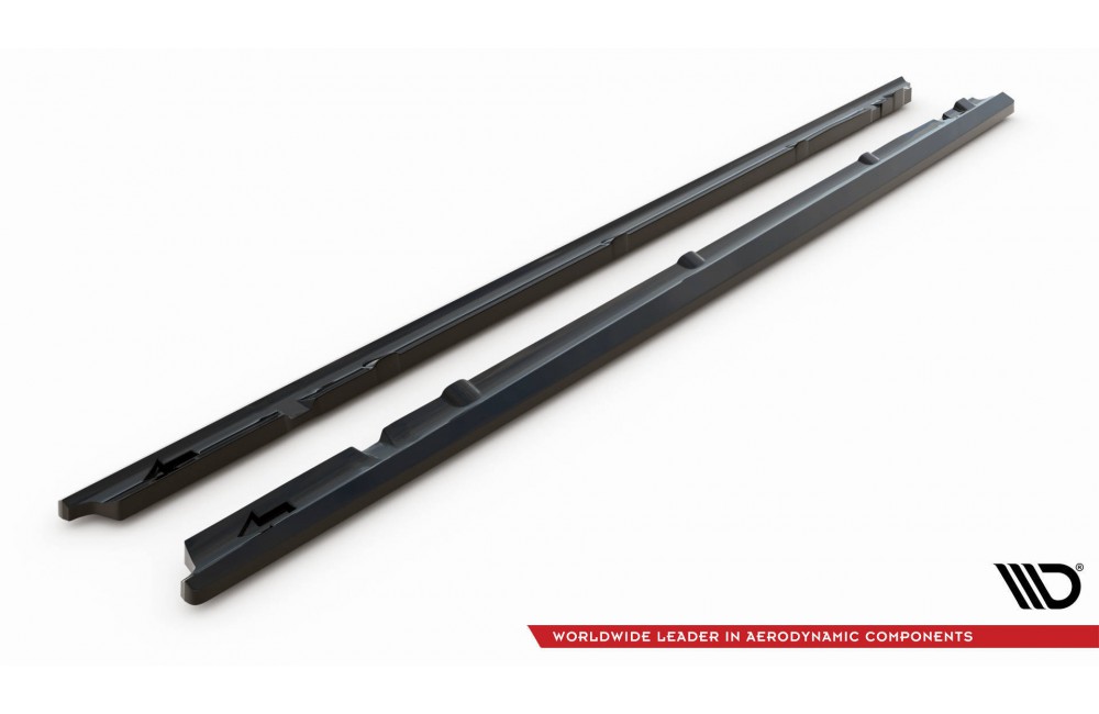 Set of Splitters Mercedes-Benz C AMG-Line Sedan / Estate W205 Facelift / S205 Facelift