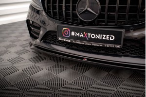 Set of Splitters Mercedes-Benz C AMG-Line Sedan / Estate W205 Facelift / S205 Facelift