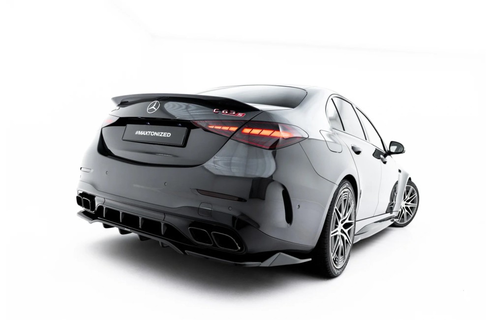 Rear Splitter (with vertical bars) Mercedes-AMG C63 Sedan / Estate W206 / S206
