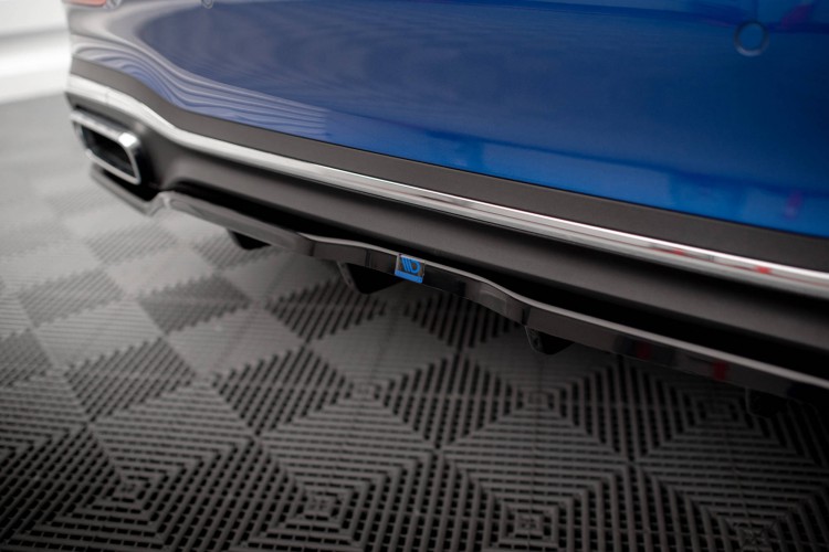 Πίσω Splitter (με κάθετους στύλους) Mercedes-Benz C AMG-Line W206