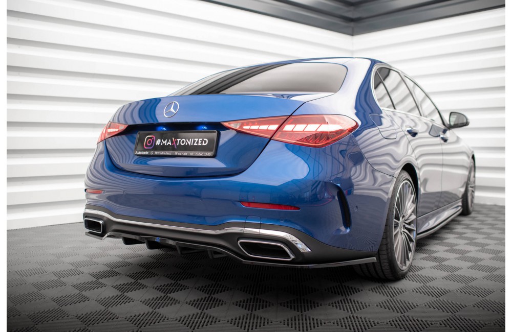 Rear Splitter (with vertical bars) Mercedes-Benz C AMG-Line W206
