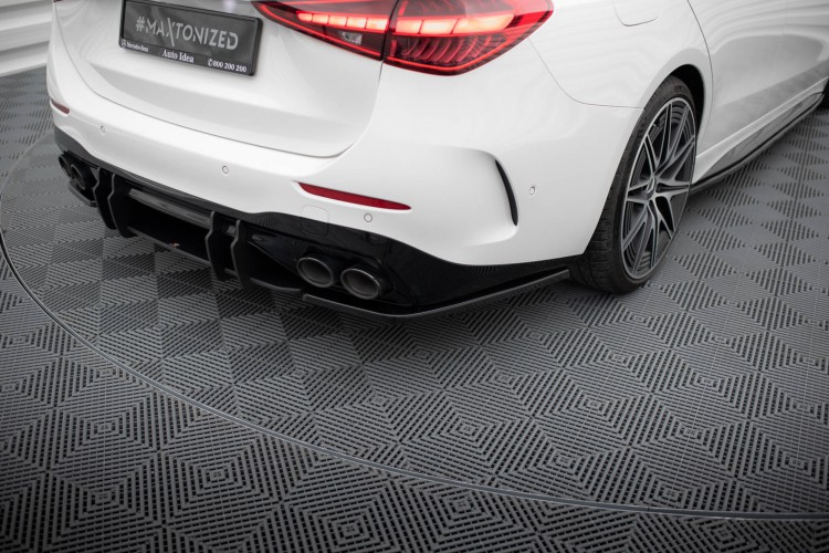 Πίσω Πλευρικοί Splitters Mercedes-Benz C AMG-Line / 43 AMG W206