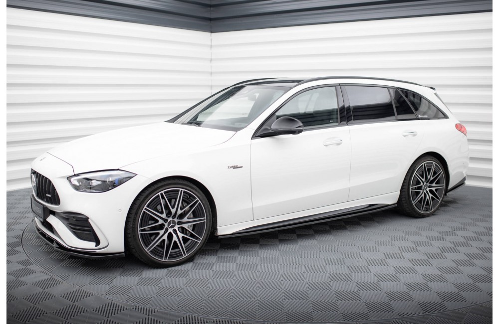 Side Skirts Diffusers Mercedes-Benz C AMG-Line / 43 AMG W206
