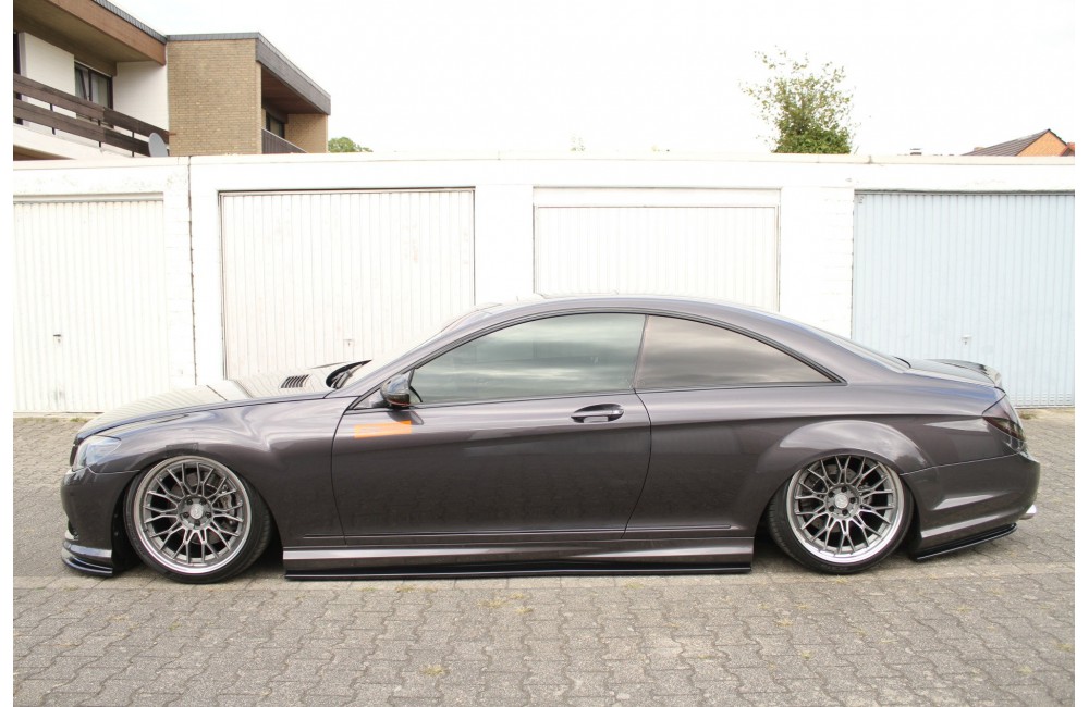 REAR SIDE SPLITTERS MERCEDES CL 500 C216 AMGLINE