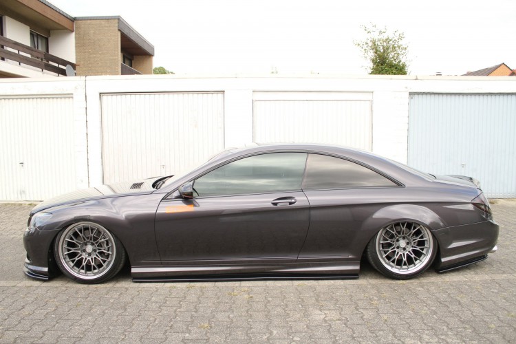 ΠΙΣΩ ΠΛΕΥΡΙΚΟΙ SPLITTERS MERCEDES CL 500 C216 AMGLINE