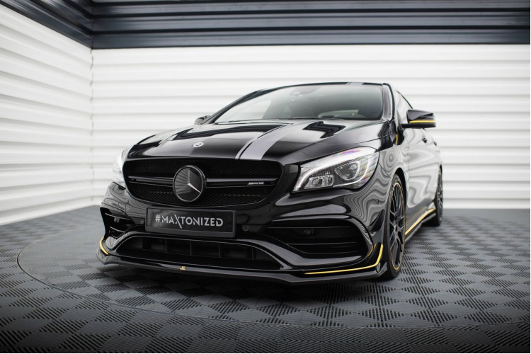 Μπροστινός splitter V.3 Mercedes-AMG CLA 45 Aero C117 Facelift