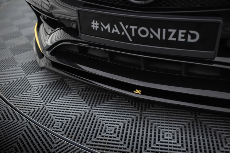 Μπροστινός splitter V.4 Mercedes-AMG CLA 45 Aero C117 Facelift