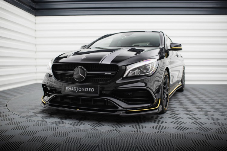 Μπροστινός splitter V.4 Mercedes-AMG CLA 45 Aero C117 Facelift