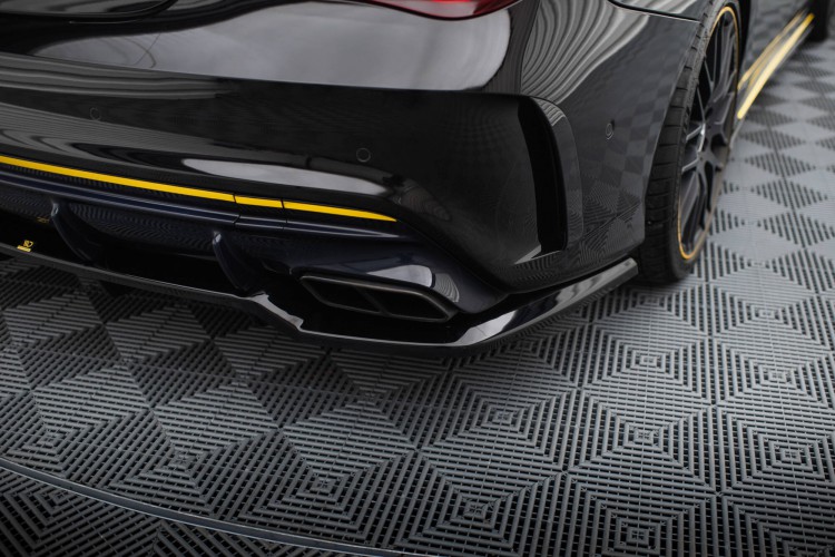 Πίσω splitter (με κατακόρυφες ράβδους) Mercedes-AMG CLA 45 C117 Facelift