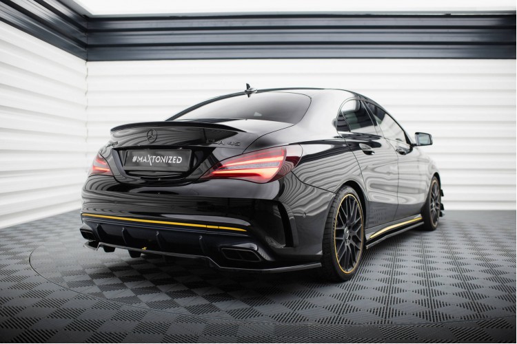 Πίσω splitter (με κατακόρυφες ράβδους) Mercedes-AMG CLA 45 C117 Facelift