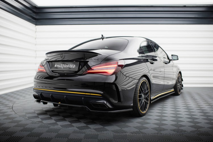 Πίσω splitter (με κατακόρυφες ράβδους) Mercedes-AMG CLA 45 C117 Facelift