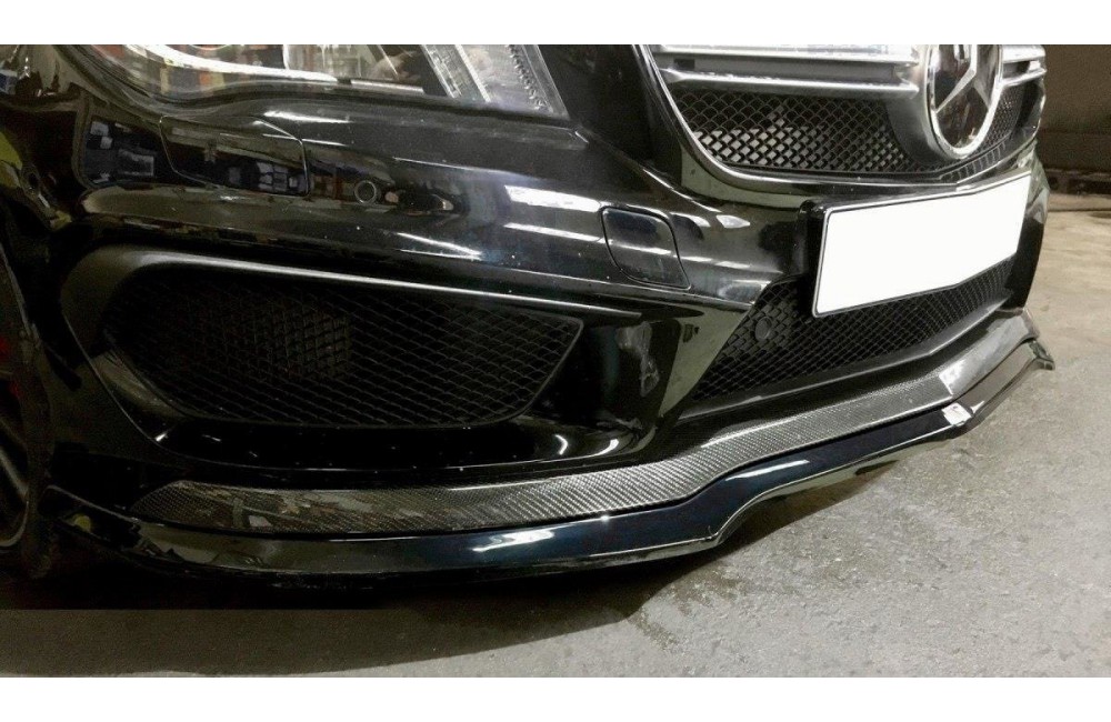 FRONT SPLITTER v.1 MERCEDES CLA 45 AMG C117 (PREFACE)