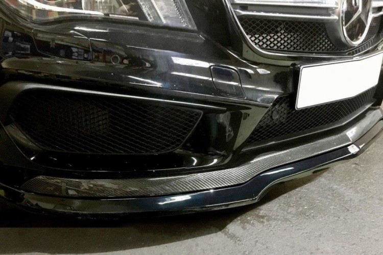FRONT SPLITTER v.1 MERCEDES CLA 45 AMG C117 (PREFACE)
