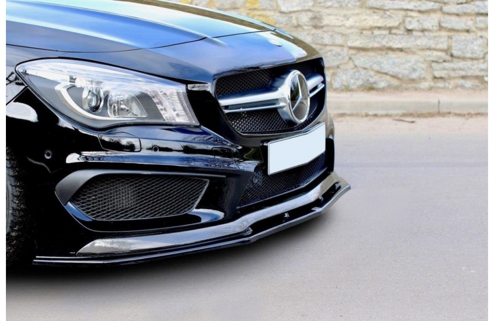 FRONT SPLITTER v.2 MERCEDES CLA 45 AMG C117 (PREFACE)
