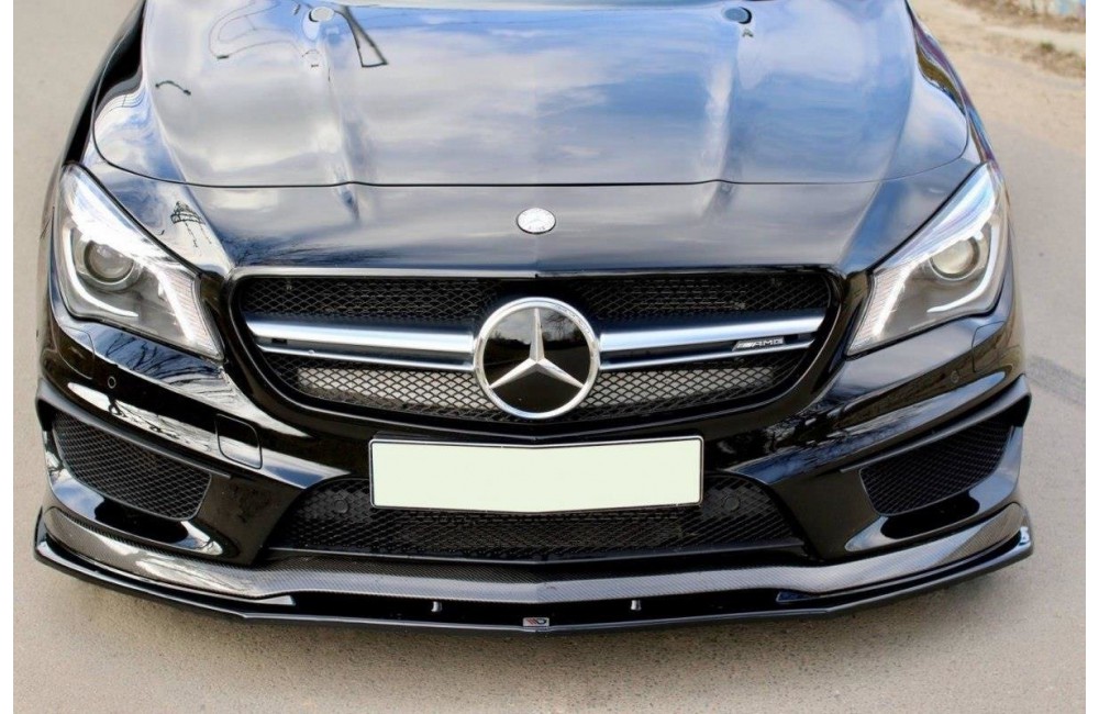 FRONT SPLITTER v.2 MERCEDES CLA 45 AMG C117 (PREFACE)