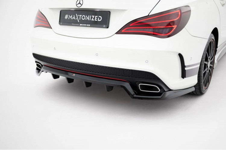 Πίσω Splitter (με κατακόρυφες ράβδους) Mercedes-Benz CLA AMG-Line C117