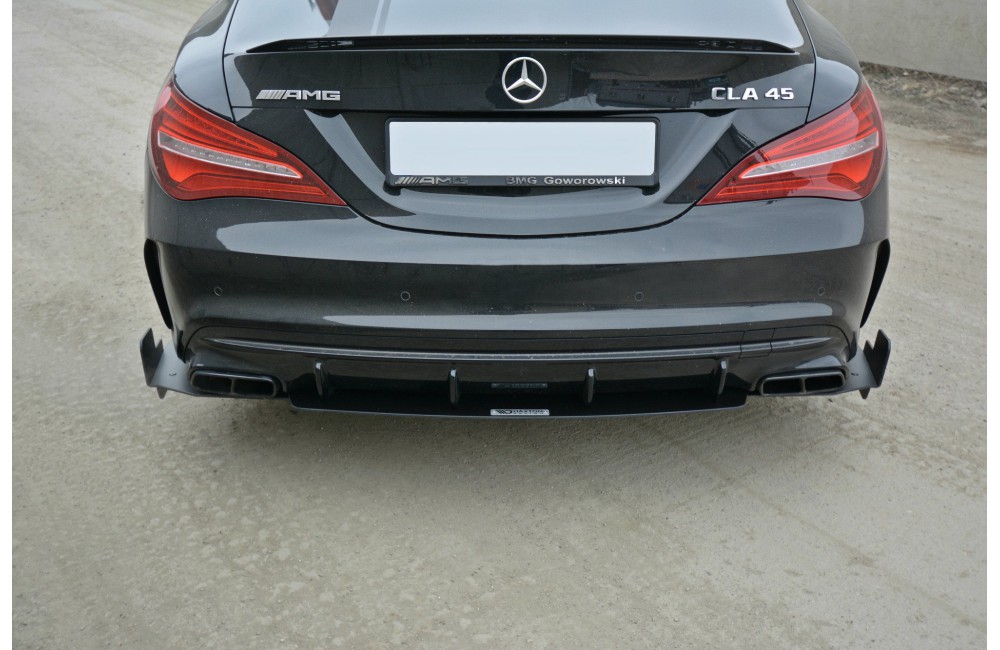 RACING REAR SIDE SPLITTERS Mercedes CLA A45 AMG C117 Facelift
