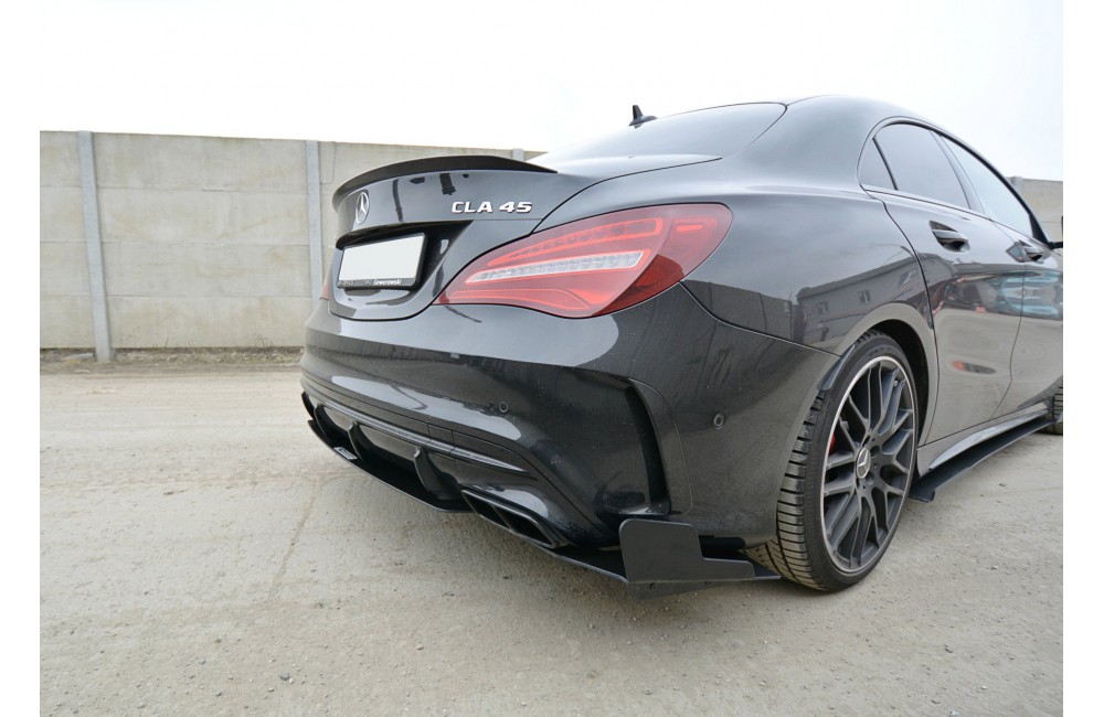 RACING REAR SIDE SPLITTERS Mercedes CLA A45 AMG C117 Facelift
