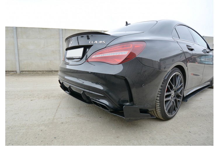 RACING REAR SIDE SPLITTERS Mercedes CLA A45 AMG C117 Facelift
