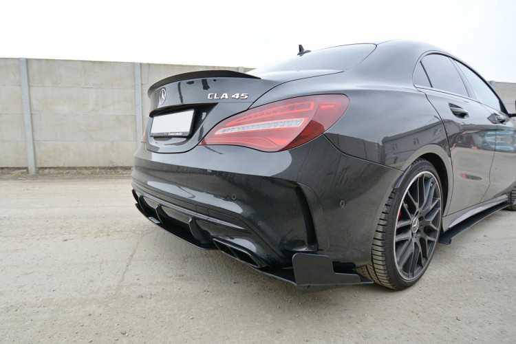 RACING REAR SIDE SPLITTERS Mercedes CLA A45 AMG C117 Facelift