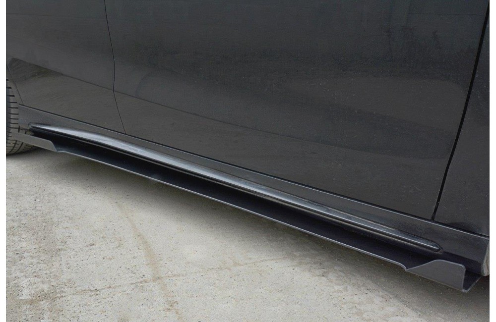 RACING SIDE SKIRTS DIFFUSERS V.1 Mercedes CLA A45 AMG C117 Facelift