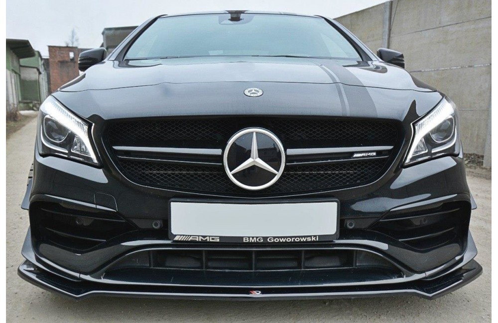 FRONT SPLITTER V.2 Mercedes CLA A45 AMG C117 Facelift