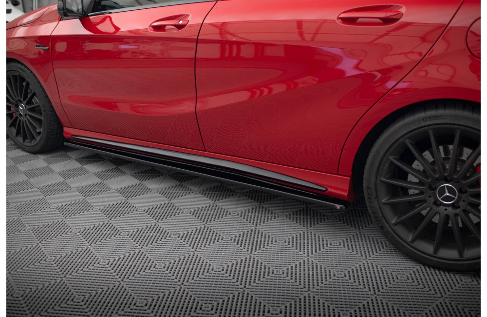 SIDE SKIRTS DIFFUSERS Mercedes A W176/ CLA 117 AMG/ CLA 117 AMG LINE Facelift