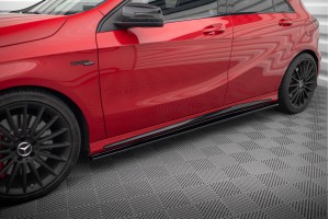 SIDE SKIRTS DIFFUSERS Mercedes A W176/ CLA 117 AMG/ CLA 117 AMG LINE Facelift