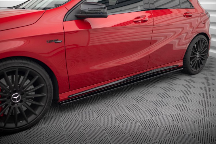 Side Skirts Diffusers Mercedes A W176/ CLA 117 AMG/ CLA 117 AMG LINE Facelift